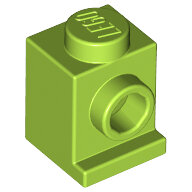 LEGO Lime Brick, Modified 1 x 1 with Headlight 4070 - 6069010