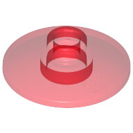 LEGO Trans-Red Dish 2 x 2 Inverted (Radar) 4740 - 4142995