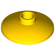 LEGO Yellow Dish 2 x 2 Inverted (Radar) 4740 - 4169960
