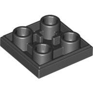 LEGO Black Tile, Modified 2 x 2 Inverted 11203 - 6013867