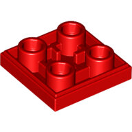 LEGO Red Tile, Modified 2 x 2 Inverted 11203 - 6013868