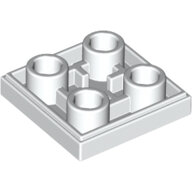 LEGO White Tile, Modified 2 x 2 Inverted 11203 - 6013866