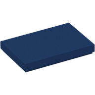 LEGO Dark Blue Tile 2 x 3 26603 - 6186974