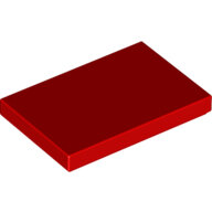 LEGO Red Tile 2 x 3 26603 - 6189130