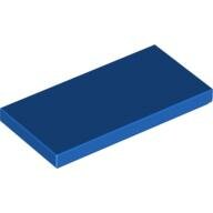 LEGO Blue Tile 2 x 4 87079 - 4560180