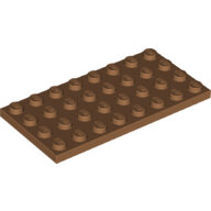 LEGO Medium Nougat Plate 4 x 8 3035 - 6218145