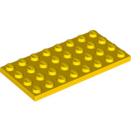 LEGO Yellow Plate 4 x 8 3035 - 303524