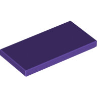 LEGO Dark Purple Tile 2 x 4 87079 - 6167472