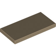 LEGO Dark Tan Tile 2 x 4 87079 - 6164288