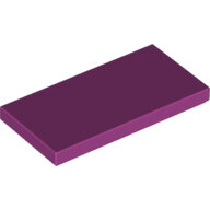 LEGO Magenta Tile 2 x 4 87079 - 4651898