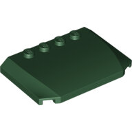 LEGO Dark Green Wedge 4 x 6 x 2/3 Triple Curved 52031 - 4583839