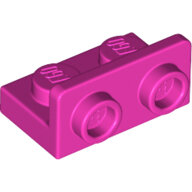 LEGO Dark Pink Bracket 1 x 2 - 1 x 2 Inverted 99780 - 6099449