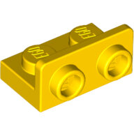 LEGO Yellow Bracket 1 x 2 - 1 x 2 Inverted 99780 - 6057458