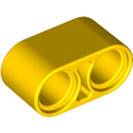 LEGO Yellow Technic, Liftarm 1 x 2 Thick 43857 - 4187122