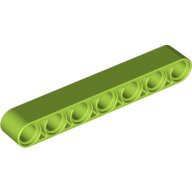 LEGO Lime Technic, Liftarm 1 x 7 Thick 32524 - 4495928