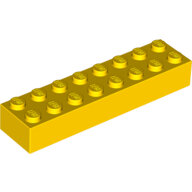 LEGO Yellow Brick 2 x 8 3007 - 300724