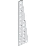 LEGO White Wedge, Plate 12 x 3 Right 47398 - 4209005