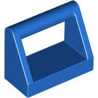 LEGO Blue Tile, Modified 1 x 2 with Handle 2432 - 243223