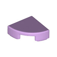 LEGO Lavender Tile, Round 1 x 1 Quarter 25269 - 6240465