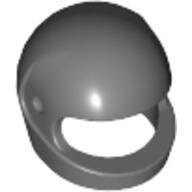 LEGO Dark Bluish Gray Minifigure, Headgear Helmet Motorcycle (Standard) 2446 - 4211033