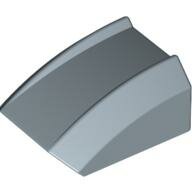 LEGO Sand Blue Slope, Curved 2 x 2 Lip 30602 - 4165661