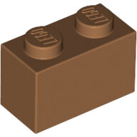 LEGO Medium Nougat Brick 1 x 2 3004 - 4569382