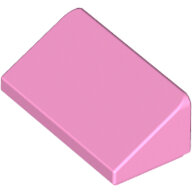 LEGO Bright Pink Slope 30 1 x 2 x 2/3 85984 - 4649749