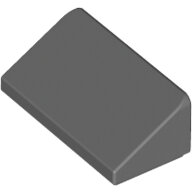 LEGO Dark Bluish Gray Slope 30 1 x 2 x 2/3 85984 - 4567887
