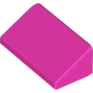 LEGO Dark Pink Slope 30 1 x 2 x 2/3 85984 - 6097095