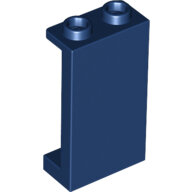 LEGO Dark Blue Panel 1 x 2 x 3 with Side Supports - Hollow Studs 87544 - 4667331