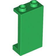 LEGO Green Panel 1 x 2 x 3 with Side Supports - Hollow Studs 87544 - 4648315