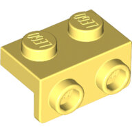 LEGO Bright Light Yellow Bracket 1 x 2 - 1 x 2 99781 - 6296497