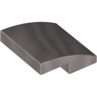 LEGO Flat Silver Slope, Curved 2 x 2 15068 - 6083508