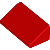 LEGO Red Slope 30 1 x 2 x 2/3 85984 - 4651524