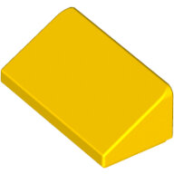 LEGO Yellow Slope 30 1 x 2 x 2/3 85984 - 4550348