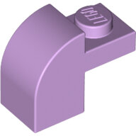 LEGO Lavender Brick, Modified 1 x 2 x 1 1/3 with Curved Top 6091 - 6210401