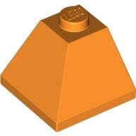 LEGO Orange Slope 45 2 x 2 Double Convex 3045 - 4593330
