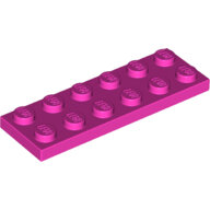 LEGO Dark Pink Plate 2 x 6 3795 - 6289701