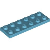 LEGO Medium Azure Plate 2 x 6 3795 - 6146926