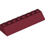 LEGO Dark Red Slope 45 2 x 8 4445 - 4585518
