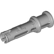 LEGO Light Bluish Gray Technic, Pin 3L with Friction Ridges Lengthwise and Stop Bush 32054 - 4211865