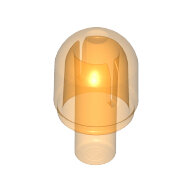 LEGO Trans-Orange Bar with Light Cover (Bulb) / Bionicle Barraki Eye 58176 - 4524365