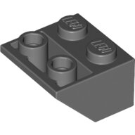 LEGO Dark Bluish Gray Slope, Inverted 45 2 x 2 3660 - 4211000
