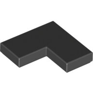 LEGO Black Tile 2 x 2 Corner 14719 - 6133722