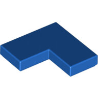 LEGO Blue Tile 2 x 2 Corner 14719 - 6129747
