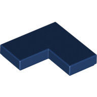 LEGO Dark Blue Tile 2 x 2 Corner 14719 - 6103392