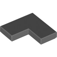 LEGO Dark Bluish Gray Tile 2 x 2 Corner 14719 - 6247784