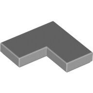LEGO Light Bluish Gray Tile 2 x 2 Corner 14719 - 6065824