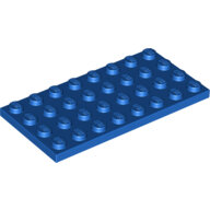 LEGO Blue Plate 4 x 8 3035 - 303523