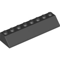 LEGO Black Slope 45 2 x 8 4445 - 4163334